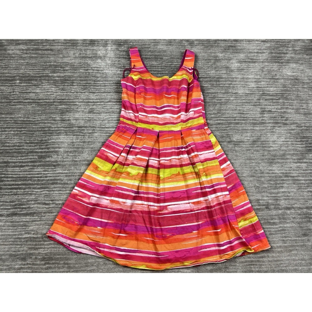 Tiana B‎ Dress Womens 8 Multicolor Sleeveless Made in USA Fit & Flare